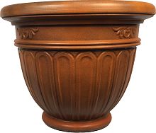Горшок-кашпо пластиковый Istria оранжевый 40л d=45 ТЕК А ТЕК Е601-6