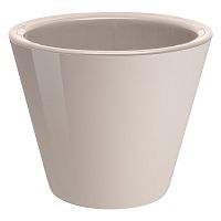 Кашпо пластиковое Классика Пудровый 5л d23 см h19,5см ВМС