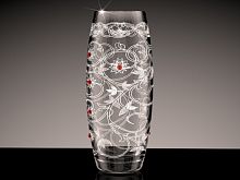 Ваза "Флора" Стразы GN966