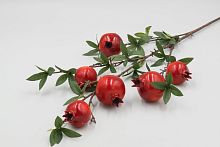 Искусственная ветка фруктовая "Лимон" 4 отв.