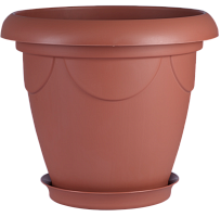 Кашпо Верона 30л терракот