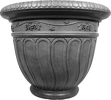 Кашпо пластиковое Grapes графит 70л d=62 ТЕК А ТЕК Е70-8*